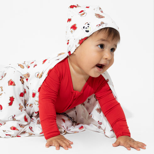 sugar-cookies-bamboo-swaddle-beanie-set- at Sophia's Style-2